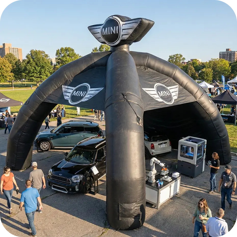 Inflatable Tents, Domes & Structures