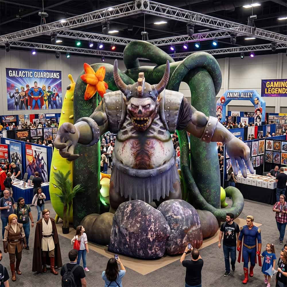 Moveable Inflatable Monster